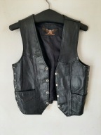 ASHY KAMIZELKA MOTOCYKLOWA SKÓRZANA R.M/L SKÓRA NATURALNA