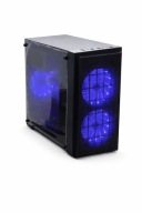 Komputer gamingowy RGB 64GB RAM RX 570 8GB SSD NVMe Wi-Fi 6 Windows 11