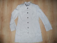 JOY =HAFT= jak NOWY ŚLICZNY BEŻOWY PŁASZCZ r XL 40 42 176