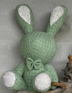 Królik box nowy zielony cyrkonie