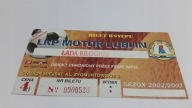 bilet MOTOR Lublin - ŁADA Biłgoraj 31.05.2003