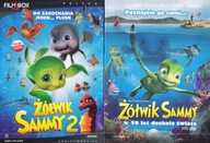 ŻÓŁWIK SAMMY 1 + 2 PAKIET 2 X DVD FOLIA pl.dubb