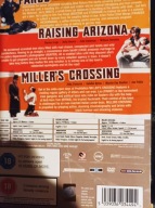 Coen brothers zestaw plyt DVD 3 filmy dvd Fargo raising Arizona Miller's