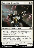 MTG Sanguine Evangelist Rare LCI