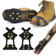 RACZKI NA BUTY KOLCE NAKŁADKI ANTYPOŚLIZGOWE GUMOWE r.42-46 L Koanni