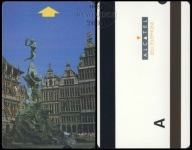 KTP - POLSKA # ALCATEL # Antwerpia fontanna Brabo A # 1991 # Ćw 40Pa