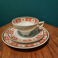 Vintage, Filiżanka kolekcjonerska-trio ,Plaue