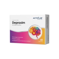 Depraxim 60 tabletek Szafran Witamina B6 Kwas foliowy układ nerwowy nastrój