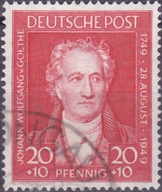 NIEMCY ( BIZONIA ) - znaczek kasowany 1949 roku. Z 7509