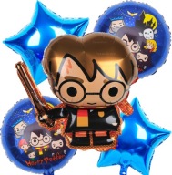 Balony Foliowe Zestaw Harry Potter Hogwart Film 5 szt Urodziny Hogwart