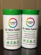 Rainbow Light 50+ Mini-Tablet – 180 tabletek | multivitamina