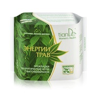 TIANDE ZIOŁOWE PODPASKI NA NOC ENERGIA ZIÓŁ