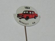 RENAULT R8 auto 1964 odznaka z PRL