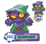 SUPER ZINGS seria 7 545 Scarylous Cuerpo fioletowy