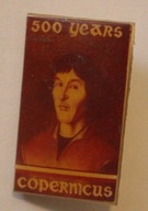 500 YEARS COPERNICUS - MIKOŁAJ KOPERNIK 500 LAT - CIEKAWA STARA PRZYPINKA