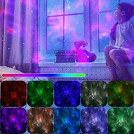 Lampka projektor Asato Projektor Gwiazd Led czarny