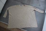 LAETITIA MEM sweter oversize cyrkonie koronka 46