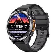 LUKSUSOWY ZEGAREK SMARTWATCH MĘSKI ROZMOWY MENU KOMPAS CIŚNIENIE LATARKA