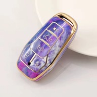 Fioletowe etui na kluczyk FORD Mustang F-250 Explorer Fusion Mondeo Edge