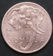 Somalia 1 centesimo 1950 - słoń - stan 1/2