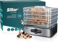 Suszarka Do Owoców Wielofunkcyjna Inteligentna Cyfrowa 5 Tacek 99h Bez BPA