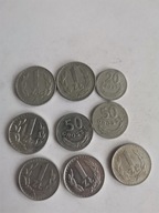 Zestaw 9 starych monet ( nr 27) Gramy dla WOŚP