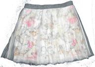 F&F SPÓDNICA SPÓDNICZKA PLISOWANA MOTYLE J NOWA