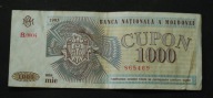 Mołdawia - banknot - 1000 Kupon 1993 rok