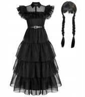 Strój Wednesday Addams / Kostium Strój Karnawałowy / S