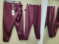 Spodnie bordowe, masełko r. Uni LAMIAR Italy !!!