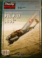 Mały Modelarz 4-5/04 PZL P-37 ŁOŚ+ detale