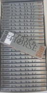 Bletka Bibułka DARK HORSE SILVER Rolling Paper 70mm Bibułki Bletki 50 szt