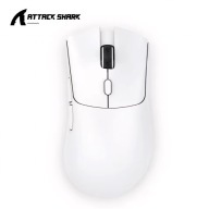 Myszka - Attack Shark R1 Biała Bezprzewodowa - 18000 dpi