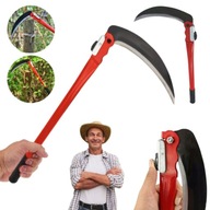 KOSA RĘCZNA SKŁADANA SIERP RĘCZNY SKŁADANY DO PODCINANIA TRAWY CHWASTÓW