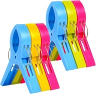 Klipsy do Ręczników i Dywanów Duże Spinacze Plażowe na Leżak – 6 sztuk