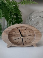 Zegar drewniany jesionowy