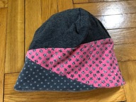 CZAPKA zimowa ZIMA damska DWUSTRONNA kolorowa
