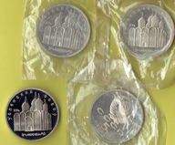 5 Rubli 1990 r. Sobór Uspieński Proof.