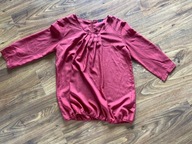 Esmara czerwona bluzka metaliczna 38 40