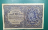 Banknot 1000 Marek Polskich 1919,seria IIIC