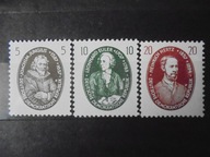 DDR Mi. 574-76** Znane postacie