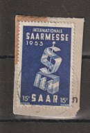 Saarland Mi. 341 kasowany