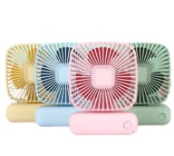 Wentylator przenośny Mini wiatrak USB mocny biurkowy regulacja chłodzenie