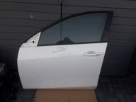 MAZDA 3 BL 2009-2013 DRZWI LEWE PRZÓD ŁADNE BEZ MALOWANIA KOLOR 34K BIAŁY