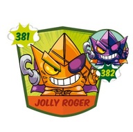 SUPER ZINGS seria 5 381 Jolly Roger pomarańczowy