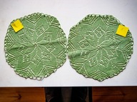 2 Serwetki okrągłe średnica 33