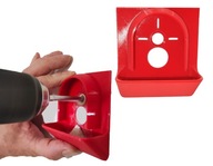 OSŁONA PRZYSTAWKA PRZECIWPYŁOWA ZBIERACZ KURZU PYŁU NA WIERTARKĘ WKRĘTARKĘ