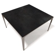REA 100x100x45 stolik włoski spiek/ dębowy stół