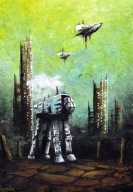 Akwarela "Badanie terenu" RN