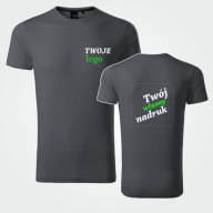 Koszulka Z Własnym Nadrukiem Logiem Zdjęcie Grafiką Napisem Bawełniana XL